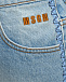 Джинсовые шорты, голубые MSGM | Фото 3
