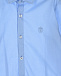 Голубая рубашка с вышитым гербом Aletta | Фото 5
