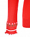 Красная водолазка с рюшами и вышивкой Vivetta | Фото 6