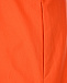 Платье кораллового цвета с воланом Self Portrait | Фото 6