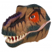 Игрушка Тираннозавр (Тирекс) серии &quot;Мир динозавров&quot; - Игрушка на руку, генератор мыльных пузырей, коричневый Masai Mara | Фото 1