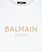 Белый свитшот с вырезами на плечах Balmain | Фото 3