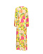 Платье макси с цветочным принтом, желтое SHADE | Фото 2