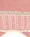 Розовый вязаный чепчик из шерсти Paz Rodriguez | Фото 3
