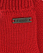 Красные перчатки из шерсти Il Trenino | Фото 2