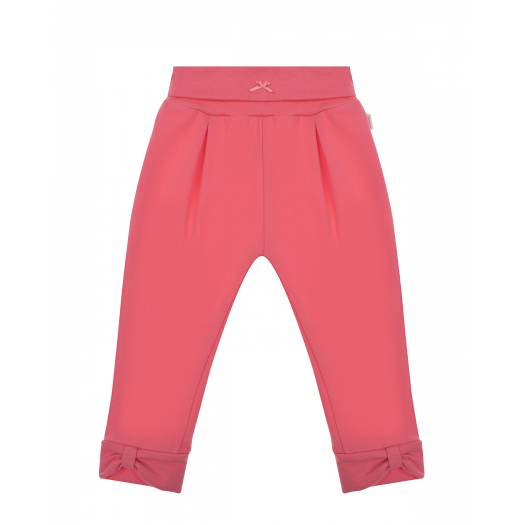 Спортивные брюки кораллового цвета Sanetta fiftyseven | Фото 1