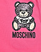 Трикотажные шорты цвета фуксии Moschino | Фото 3