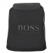 Черный рюкзак из неопрена с логотипом 16х39х34 см Hugo Boss | Фото 1