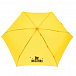 Желтый зонт с логотипом Moschino | Фото 3