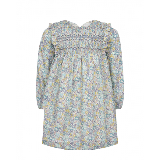 Платье со сплошным цветочным принтом Tartine et Chocolat | Фото 1