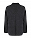 Шерстяной пиджак с поясом в полоску Brunello Cucinelli | Фото 4