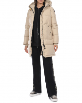 Бежевое стеганое пальто с накладными карманами Parajumpers Бежевый, арт. 22MW-PWJCKMC33 209 TAPIOCA | Фото 2