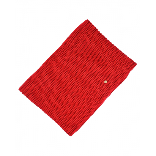 Красный шерстяной шарф Il Trenino | Фото 1