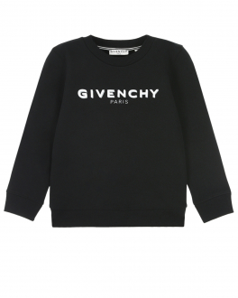 Черный свитшот с логотипом Givenchy Черный, арт. H25273 09B | Фото 1