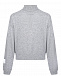 Укороченный свитер из кашемира, светло-серый FTC Cashmere | Фото 2