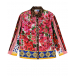 Шелковая блуза сцветочным принтом Dolce&Gabbana | Фото 1