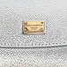Серебристая сумка, 17x12x7 см Dolce&Gabbana | Фото 4
