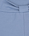Синие спортивные брюки с бантом на поясе Sanetta fiftyseven | Фото 3