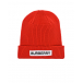 Красная шапка с логотипом на отвороте Burberry | Фото 1