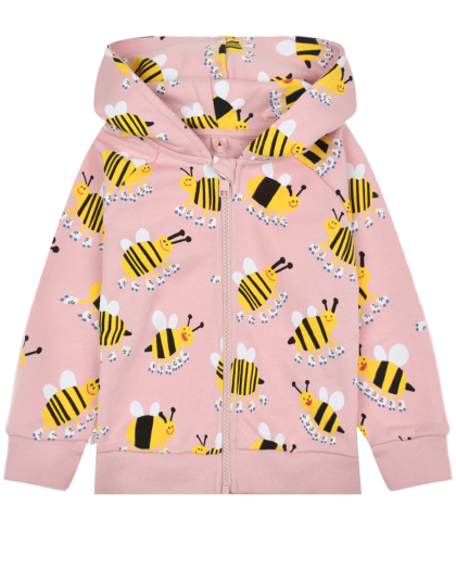 Спортивная куртка с принтом &quot;пчелы&quot; Stella McCartney | Фото 1