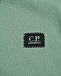 Футболка с лого, зеленая CP Company | Фото 3