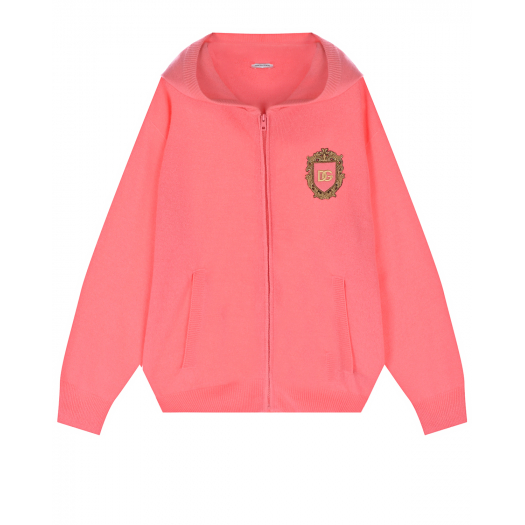 Розовая спортивная куртка из кашемира Dolce&Gabbana | Фото 1
