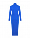 Трикотажное платье синего цвета Pietro Brunelli | Фото 7