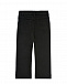 Черные джинсы прямого кроя с логотипом бренда Burberry | Фото 2