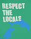 Зеленая футболка &quot;Respect the Locals&quot; с музыкальным брелоком Yporque | Фото 3