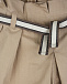 Юбка-шорты с полосатым поясом Brunello Cucinelli | Фото 3