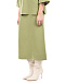 Зеленая юбка из габардина  | Фото 8