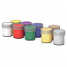 Гуашь Glitter с УФ защитой яркости 9 цветов (6 классич. и 3 с блестками) по 20мл ArtBerry | Фото 2