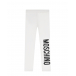 Белые леггинсы с лого Moschino | Фото 1