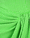 Зеленое платье со стразами Giuseppe di Morabito | Фото 7