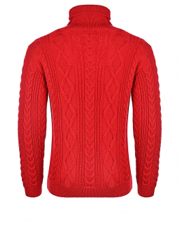 Красный свитер из шерсти Arc-en-ciel Красный, арт. 43027 13973 | Фото 2