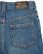 Голубые джинсы с нашивкой на заднем кармане GUCCI | Фото 5