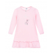 Розовая ночная рубашка с принтом Sanetta | Фото 1