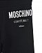 Черные леггинсы с принтом &quot;Moschino couture&quot;  | Фото 3