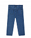 Синие джинсы из хлопка и льна Burberry | Фото 3