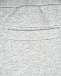 Серые спортивные брюки с белым логотипом  | Фото 3