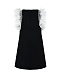 Платье из кади с декоративной нашивкой Dolce&Gabbana | Фото 2