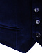 Темно-синий костюм из велюра Baby A | Фото 9