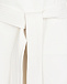 Белое платье свободного кроя с поясом Parosh | Фото 7