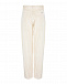 Вельветовые брюки молочного цвета Forte dei Marmi Couture | Фото 5