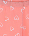 Розовая пижама с принтом &quot;сердца&quot; Sanetta | Фото 6