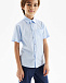Голубая рубашка с короткими рукавами Silver Spoon | Фото 2