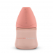 Розовая бутылка с круглой силиконовой соской медленного потока &quot;BASICS&quot;, 150 мл (2 шт) Suavinex | Фото 1