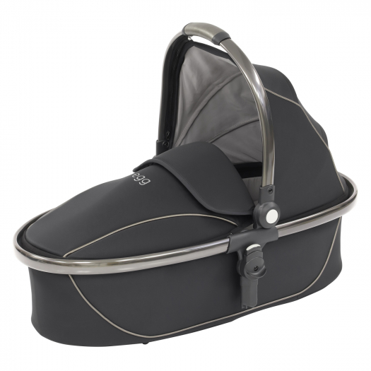 Люлька Stroller Carrycot Shadow Black & Gun Metal Mirror Frame Egg | Фото 1