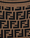 Юбка со сплошным лого Fendi | Фото 3