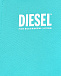 Голубая спортивная куртка на молнии Diesel | Фото 3